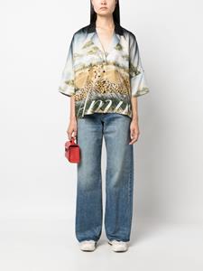 AMIRI High waist jeans - Blauw