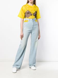 maisonmargiela Maison Margiela Jeans met wijde pijpen - Blauw