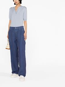 maisonmargiela Maison Margiela Gerafelde jeans - Blauw