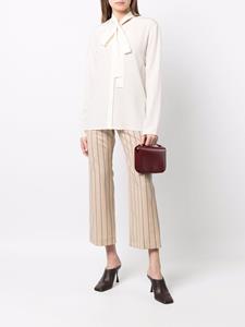 JOSEPH Zijden blouse - Beige