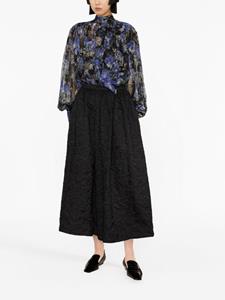 Zijden blouse - Blauw