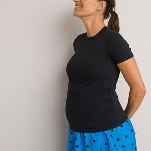 LA REDOUTE COLLECTIONS Set van 2 T-shirts voor zwangerschap, in bio katoen