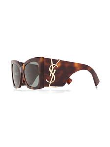 saintlaurenteyewear Saint Laurent Eyewear SL M119 zonnebril met cat-eye montuur - Bruin