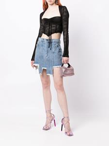 natashazinko Natasha Zinko Denim mini-rok - Blauw