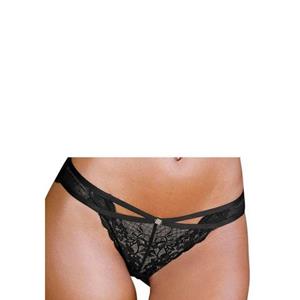 Jette Joop Rio-slip met decoratieve sierbandjes