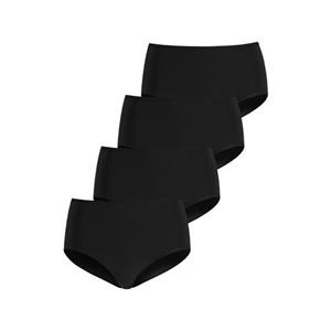 Lascana Tailleslip van elastisch katoen (4 stuks, Set van 4)