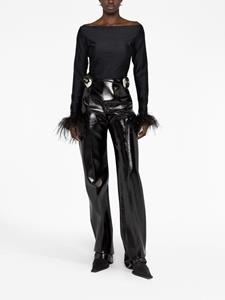 atubodycouture Atu Body Couture Top met lange mouwen - Zwart