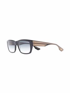 ditaeyewear Dita Eyewear Zonnebril met rechthoekig montuur - Zwart