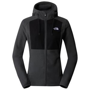 The North Face Fleecejacke "W HOMESAFE FULL ZIP FLEECE HOODIE", (1 St.), mit Kapuze, mit Logostickerei