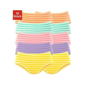 Petite fleur Heupslip van elastisch katoen (set, 10 stuks, 10 stuks)