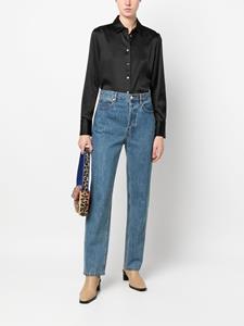 filippak Filippa K Zijden blouse - Zwart