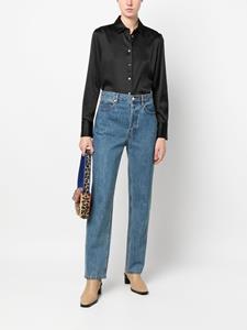 Filippa K Zijden blouse - Zwart