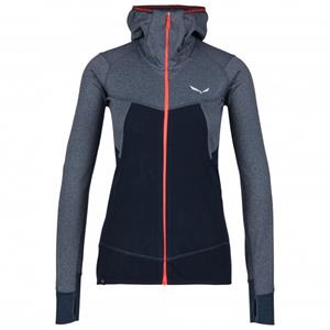 Salewa - Women's Puez Hybrid Polarlite Fullzip - Fleecevest, blauw