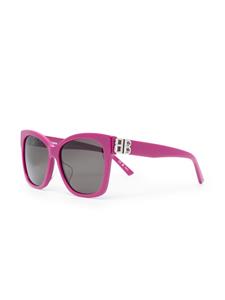 Balenciaga Eyewear Zonnebril met vierkant montuur - Roze