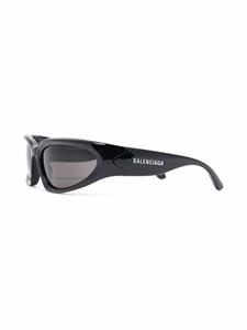 balenciagaeyewear Balenciaga Eyewear Zonnebril met vierkant montuur - Zwart