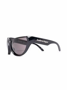 Balenciaga Eyewear Xpander zonnebril met vlinder montuur - Zwart