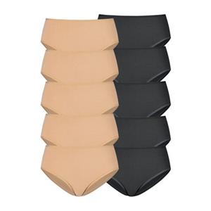 Petite fleur Heupslip van elastisch katoen (set, 10 stuks, 10 stuks)