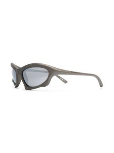 balenciagaeyewear Balenciaga Eyewear Zonnebril met logoprint - Grijs