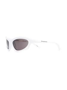 balenciagaeyewear Balenciaga Eyewear Zonnebril met cat-eye montuur - Wit
