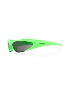 balenciagaeyewear Balenciaga Eyewear Zonnebril met ovaal montuur - Groen