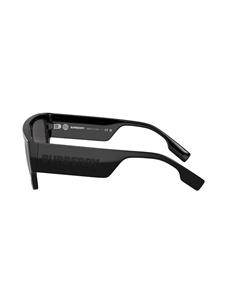 burberryeyewear Burberry Eyewear Micah zonnebril met vierkant montuur - Zwart