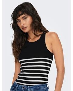 ONLY Tanktop "ONLKENYA RIB STRIPE TANK TOP CS JRS"