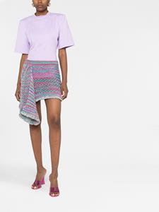 theattico The Attico Asymmetrische mini-rok - Roze