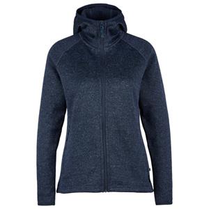 Heber Peak - Women's CrownHe. Knit Hoody - Fleecevest, blauw