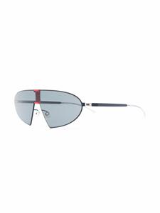 Mykita Karma zonnebril met piloten montuur - Blauw