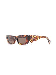 ambusheyewear Ambush Eyewear Zonnebril met schildpadschild design - Bruin