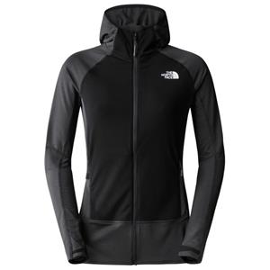 The North Face Bolt Polartec Hoodie Dames Fleece Asphalt Grey - TNF Black S