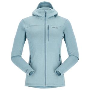 Rab - Women's Graviton Hoody - Fleecevest, turkoois/grijs