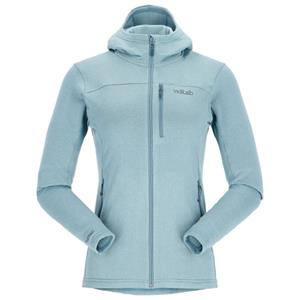 Rab  Women's Graviton Hoody - Fleecevest, turkoois/grijs