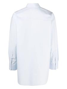 Sammy blouse met lange mouwen - Blauw