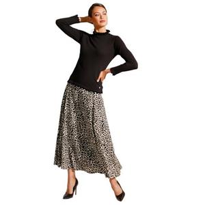 CREATION L PREMIUM Trui met staande kraag Viscose-modaltrui