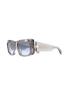 balmaineyewear Balmain Eyewear Zonnebril met oversized montuur - Grijs