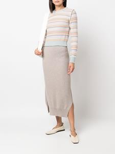 Barrie Kasjmier maxi-rok - Beige