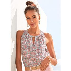 Vivance Tanktop met all-over print