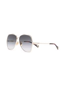 chloéeyewear Chloé Eyewear Zonnebril met piloten montuur - Goud
