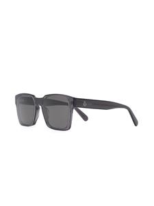 Moncler Eyewear Zonnebril met vierkant montuur - Zwart
