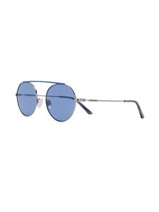 calvinklein Calvin Klein Zonnebril met rond montuur - Blauw