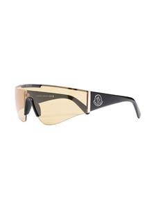 monclereyewear Moncler Eyewear Zonnebril met oversized montuur - Zwart