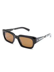 garrettleight Garrett Leight Maverick S zonnebril met vierkant montuur - Zwart