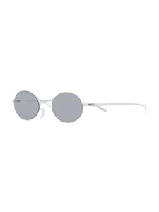 Mykita Mykita x Maison Margiela Oval zonnebril - Wit