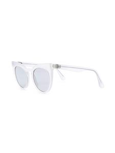 Mykita Mykita x Maison Margiela zonnebril met kattenoog montuur - Grijs