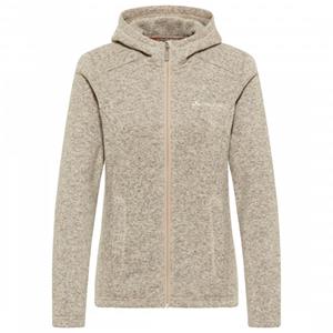 Vaude - Women's Aland Hooded Jacket - Fleecevest, beige/grijs
