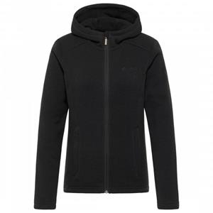 Vaude - Women's Aland Hooded Jacket - Fleecevest, zwart