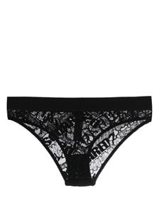 DSQUARED2 Slip met geborduurd logo - Zwart