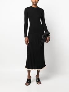 proenzaschouler Proenza Schouler Ribgebreide rok - Zwart