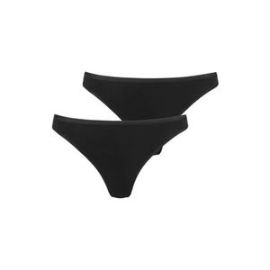 Schiesser - 2p String - 95-5 - zwart